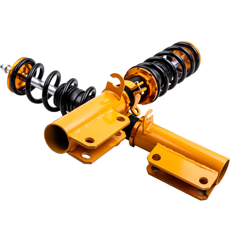 Front Coilovers Shocks and Springs compatible for BMW X5 E53 2000-2006 Adj. Height Struts TUV