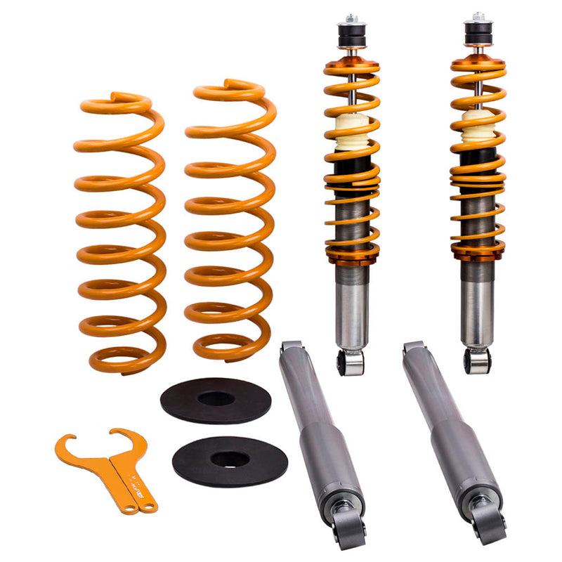 Compatible for Lincoln Navigator 98-02 4WD Air to Coil Springs amp; Shocks Conversion Kit