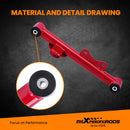 Compatible for Ford Mustang/Mercury Capri 1979 Upper Lower Rear Tubular Control Arms w/ bushing Bolt Nut