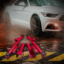 Compatible for Ford Mustang/Mercury Capri 1979 Upper Lower Rear Tubular Control Arms w/ bushing Bolt Nut