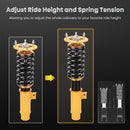 Height And Damper Adjustable Coilover Suspension Kit compatible for BMW 3 Series E92/E93 2007-2011