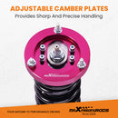 for BMW 3 E46 M3 1998-2007 Maxpeedingrods 24 Ways Adjustable Coilovers Suspension Kit