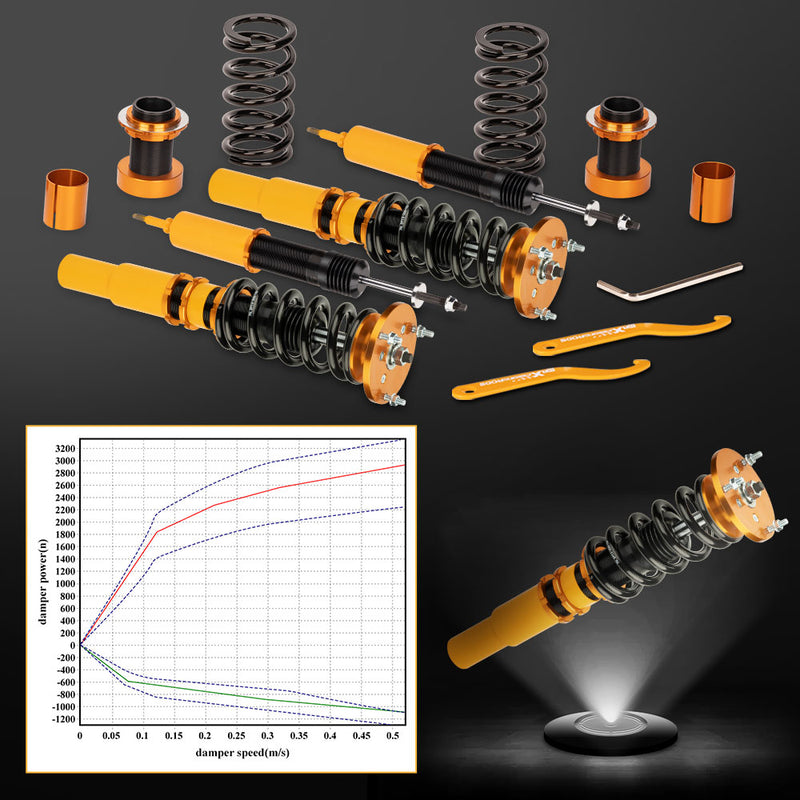 Coilovers Suspension Compatible For BMW 3 Series E90/E91 (RWD) 2006-2013 Excludes M3 shock Absorber Strut