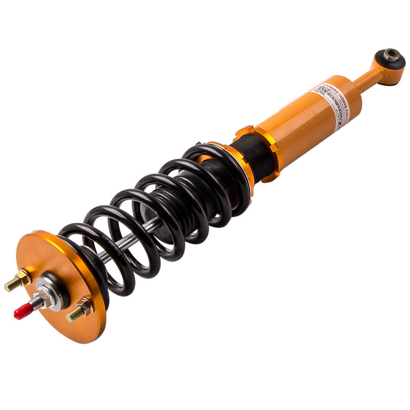 Compatible for Honda Accord 2003-2007 2 Rear Upper Camber Arms 24 Ways Adjustable Coilover Set