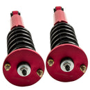 PWH Coilover compatible for Honda Acura TSX 2004-2008 Adj Height +Rear Upper Camber Arms