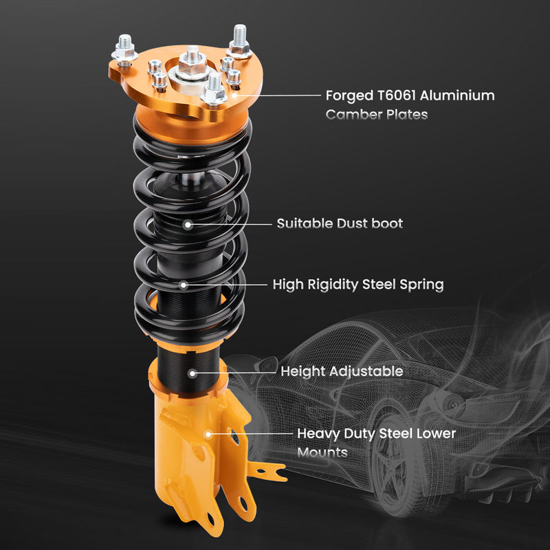 Assembly Coilover Kits compatible for Honda CIVIC FD1 FD2 2006-2011 Coilovers Spring Struts Adjustable