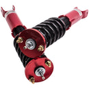 24 Ways Damper ajustable Compatible for Honda Accord 2008-2012 2.4L 3.5L engine Coilovers Suspension Kit Red