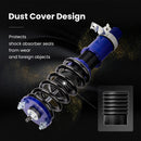 Maxpeedingrods Shock Absorbers Front and Rear Coilover Suspension Kit compatible for Honda Civic 1989-2000