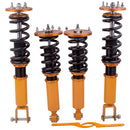 Compatible for Jaguar XF 2007-2015 Adj Height Performance Coilovers Lowering Coils Set Kit