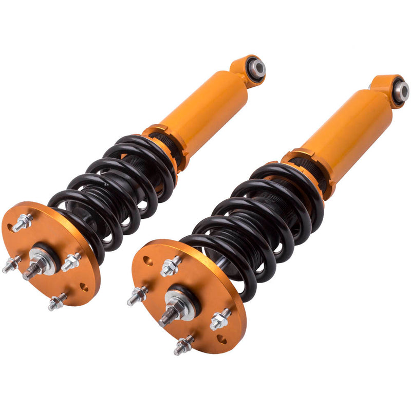 Compatible for Jaguar XF 2007-2015 Adj Height Performance Coilovers Lowering Coils Set Kit