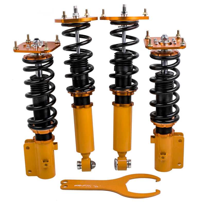 Compatible for Mazda Savanna RX7 RX-7 Adj Height Camber High Performance Coilover Spring Struts