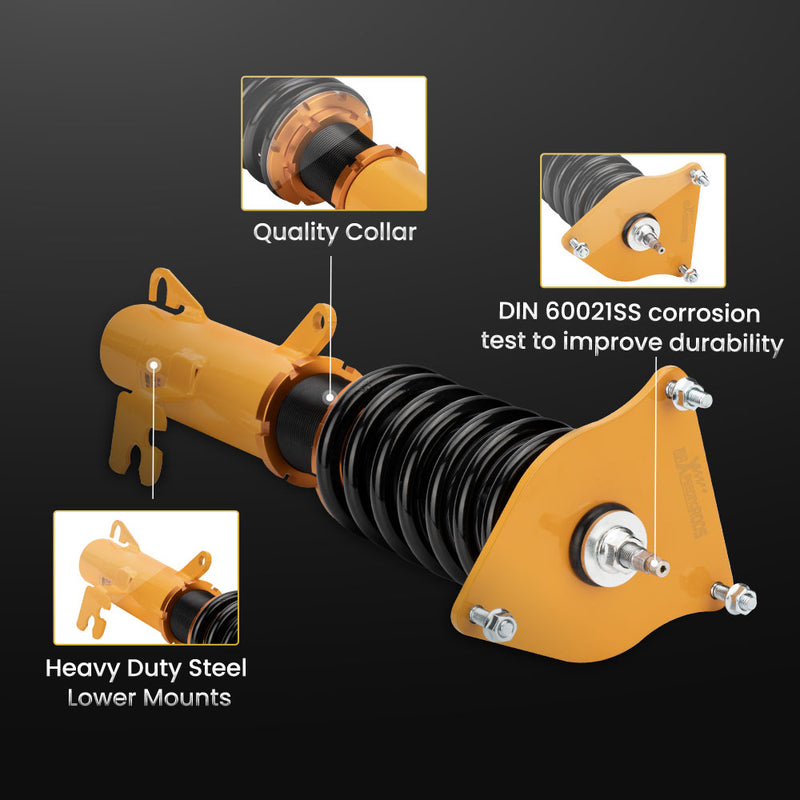 Racing Coilover compatible for Mini Cooper 02-2006 Adjustable Damper Shock Absorbers Struts