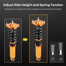 Compatible for Mazda MX5 MK1 type NA year 1990-2005 adjustable Coilover Suspension Spring
