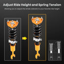 Coilover Suspension Lowering Kit compatible For Nissan Fairlady 350Z Z33 03-08 Adj. Damper Set of 4