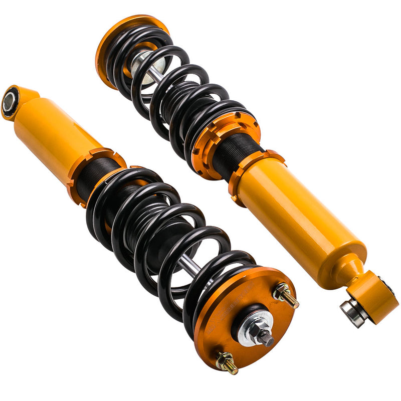 24-ways Damper Adjustable Coilover Suspensions compatible for Nissan S13 180SX 240SX 89-94 Set of 4