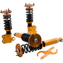 Compatible for Nissan S14 200SX 240SX Silvia 1994 - 1998 4pcs 24 Ways Adjustable Coilover Suspension Kit 