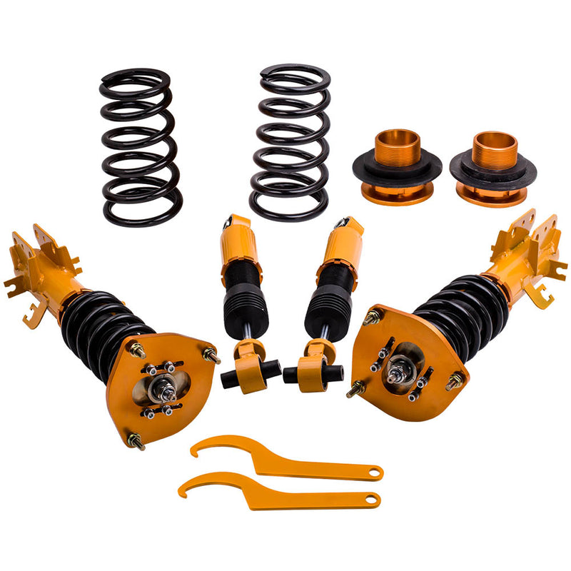 Adj Damper Coilovers Kits compatible for Nissan Sentra B16 07-2012 Shock Absorbers 24-Ways