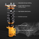 Compatible for Toyota Corolla 1988-1999 E90 E100 E110 AE92-AE111 TCB 24 Ways Damper Coilover