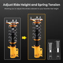 Compatible for Toyota Corolla 1988-1999 E90 E100 E110 AE92-AE111 TCB 24 Ways Damper Coilover