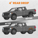 Drop Lowering Kit 4 Rear Drop Hanger compatible for Chevy /for GMC C10 1973-1987 2WD only