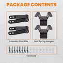 Drop Lowering Kit 4 Rear Drop Hanger compatible for Chevy /for GMC C10 1973-1987 2WD only