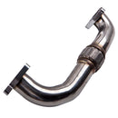Super Duty Exhaust Turbocharger Up Pipe Set compatible for Ford 6.4L Powerstroke Diesel V8