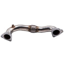 Super Duty Exhaust Turbocharger Up Pipe Set compatible for Ford 6.4L Powerstroke Diesel V8