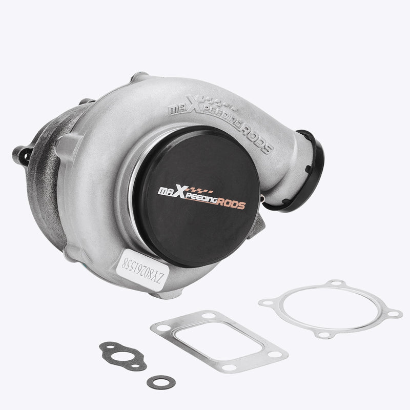 Street Turbocharger Anti Surge GT3582 Turbo GT35 T3 Flange Water Cooled Billet Compressor Wheel Turbocharger