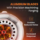 Street Turbocharger Anti Surge GT3582 Turbo GT35 T3 Flange Water Cooled Billet Compressor Wheel Turbocharger