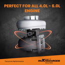 For GT45 turbo V-band Turbocharger T4 TWIN-SCROLLWet Float A/R .66 A/R 1.05 600+BHP