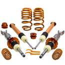 Adjustable Coilover F/R Spring Kit compatible for AUDI A4 8E B6 (B7 Facelift) year 00-08