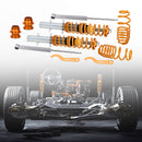 for SEAT LEON (1M1) for VW GOLF IV (1J1) FWD 1999-2006 Coilovers Adjustable Suspension Shock Absorber Kit