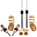 Compatible for VW MK5 MK6 compatible for Golf/GTI/R32 Beetle 2006-2014 Coil Spring Strut Coilovers Full Kit