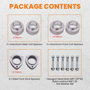 2 Front Rear Leveling Lift Kit compatible for Geo/Chevy Tracker for Suzuki Sidekick 1989-1998