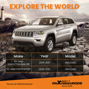 2006-2010 compatible for jeep commander 2 Front Rear Full Complete Leveling Lift Kit