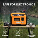 Portable Inverter Generator 2300 Watt Gas Powered Quiet Device