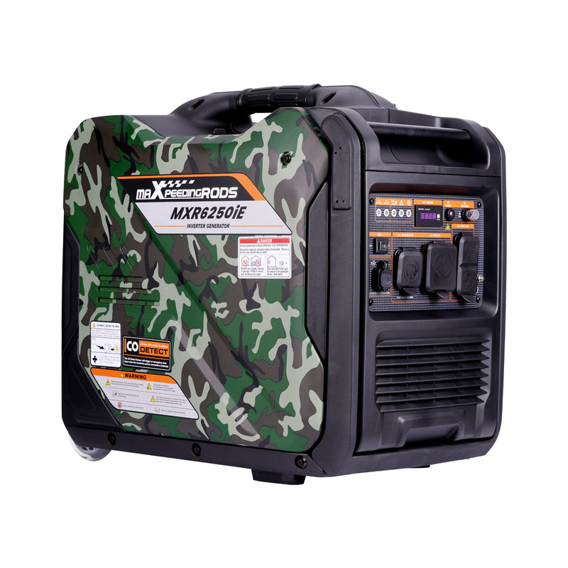 maXpeedingrods Inverter Emergency Generator 5500 W 240 V lightweight for camping travel construction site
