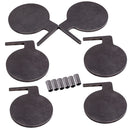 AR500 Dueling Tree Steel Target 6pcs 6 x 3/8 Pads DIY Shooting