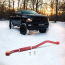 Front Adjustable Track Bar 2-6 Lift Red Compatible for Dodge Ram 2003-2009 with 2-6 lift